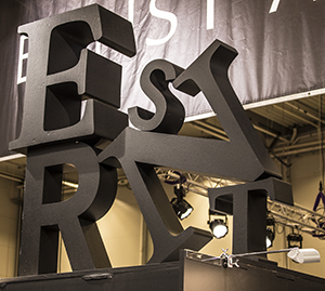 Frigolit, bokstäver/logotyp